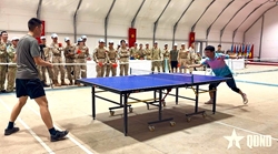 Vietnamese and Chinese Peacekeeping Forces Hold Cultural and Sport Exchange Activities